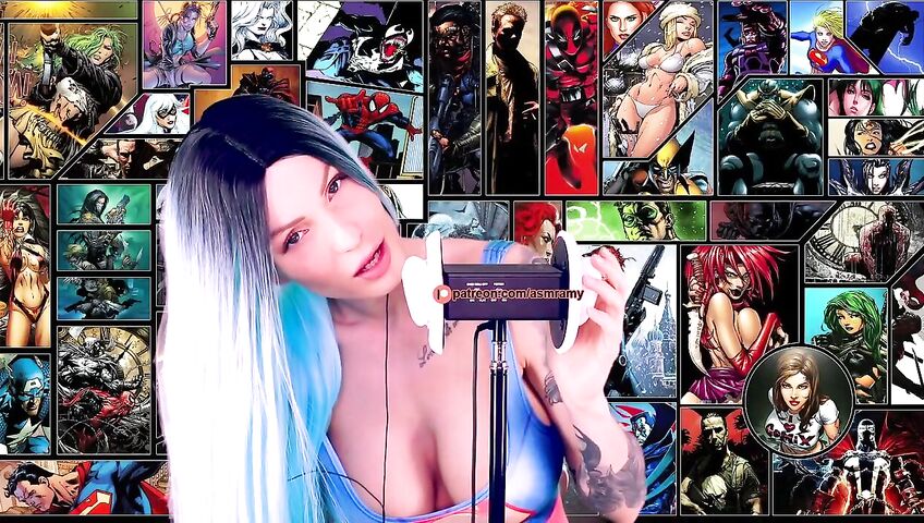 Asmr Amy For My Super Hero Asmr Video 1