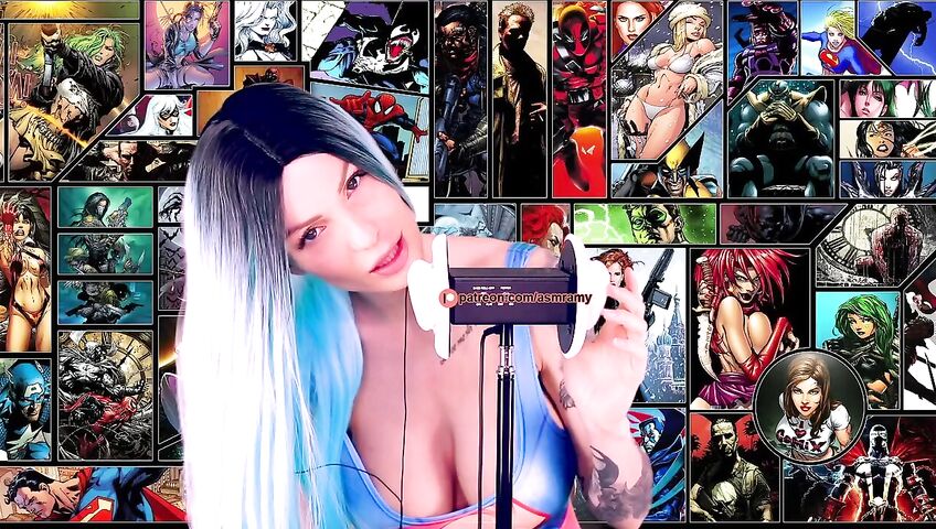 Asmr Amy For My Super Hero Asmr Video 1
