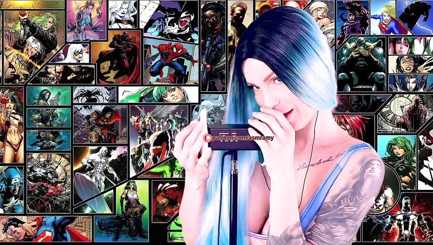Asmr Amy For My Super Hero Asmr Video 1