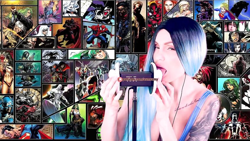 Asmr Amy For My Super Hero Asmr Video 1