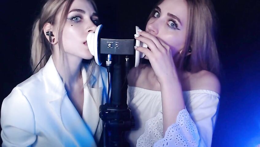 Asmr Kotya Twin Ear Licking Patreon Video