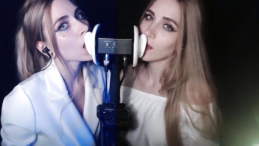Asmr Kotya Twin Ear Licking Patreon Video