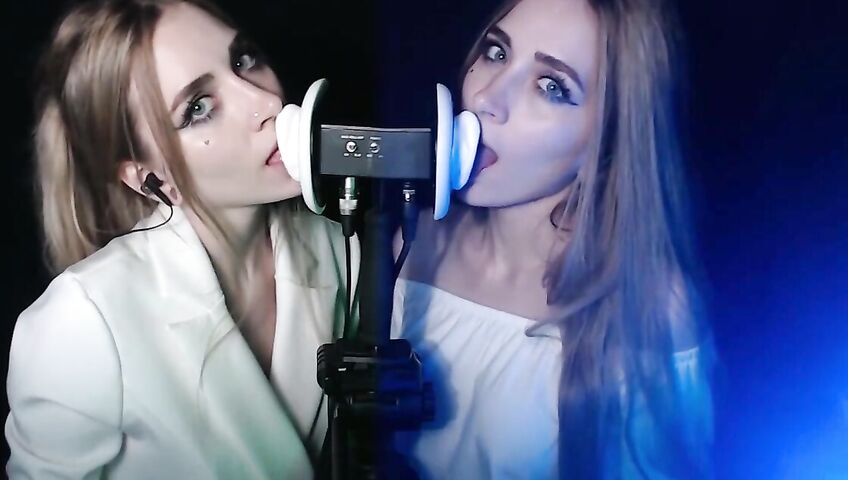 Asmr Kotya Twin Ear Licking Patreon Video