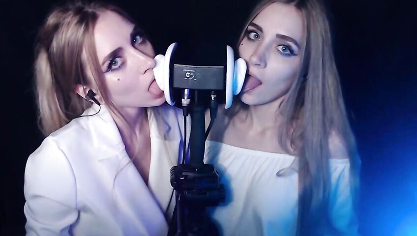 Asmr Kotya Twin Ear Licking Patreon Video