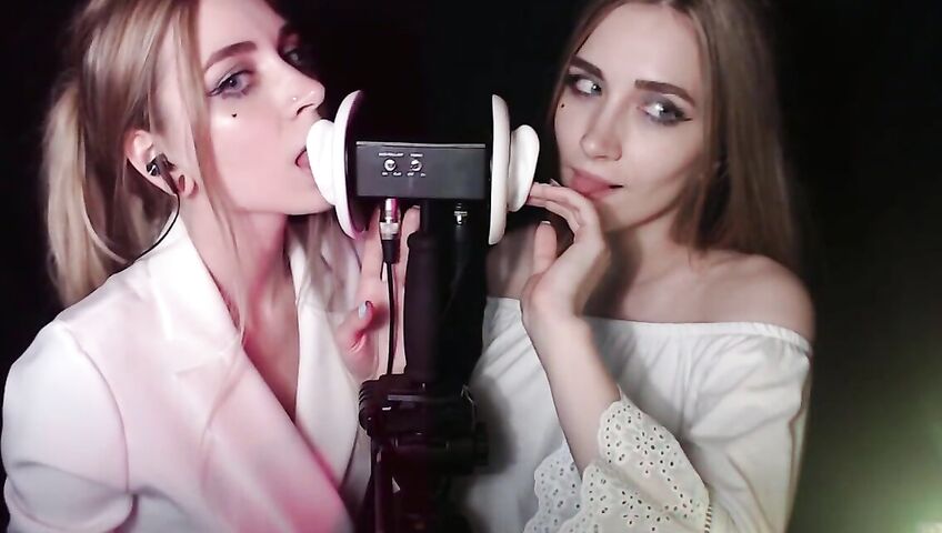 Asmr Kotya Twin Ear Licking Patreon Video