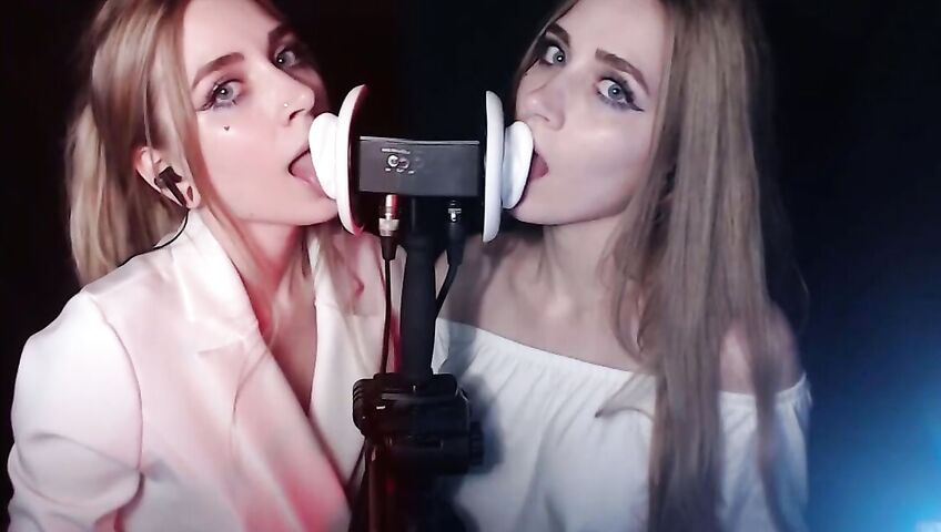 Asmr Kotya Twin Ear Licking Patreon Video