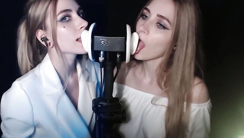 Asmr Kotya Twin Ear Licking Patreon Video