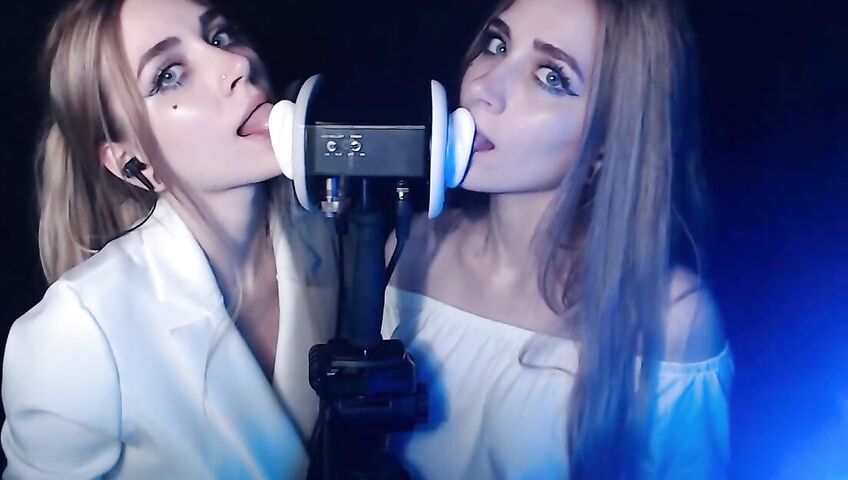 Asmr Kotya Twin Ear Licking Patreon Video