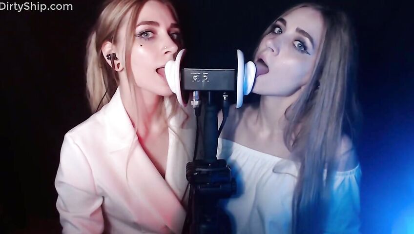 Asmr Kotya Twin Ear Licking Patreon Video