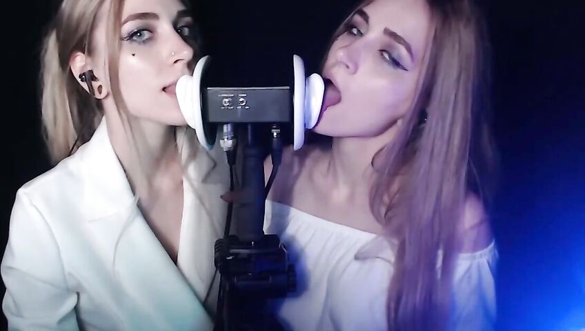 Asmr Kotya Twin Ear Licking Patreon Video