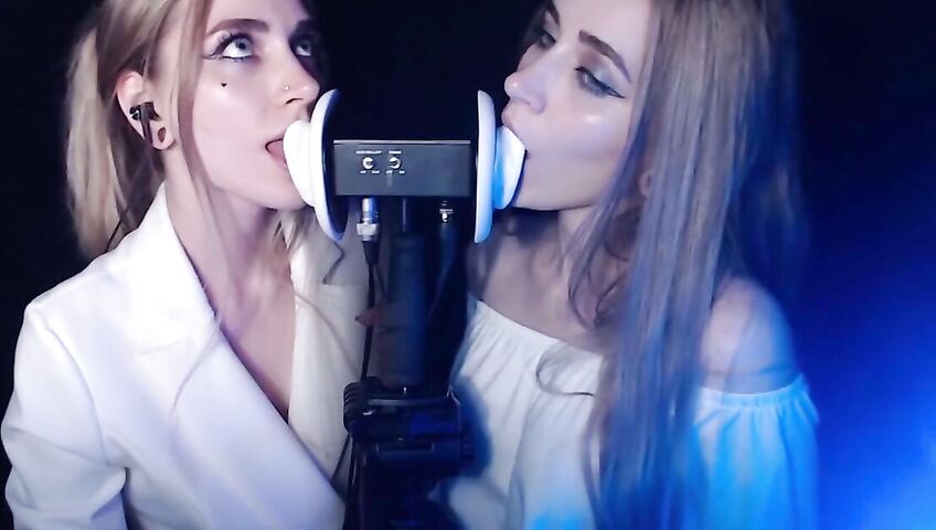 Asmr Kotya Twin Ear Licking Patreon Video