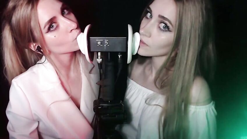 Asmr Kotya Twin Ear Licking Patreon Video