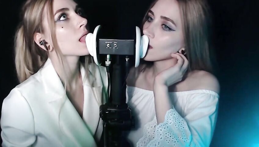 Asmr Kotya Twin Ear Licking Patreon Video