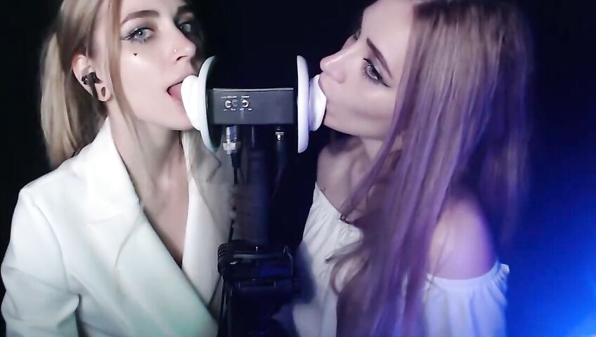 Asmr Kotya Twin Ear Licking Patreon Video