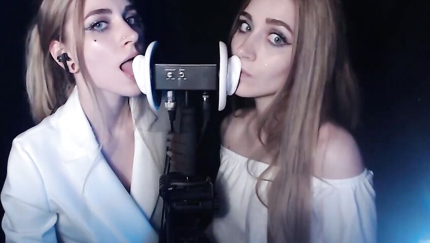 Asmr Kotya Twin Ear Licking Patreon Video