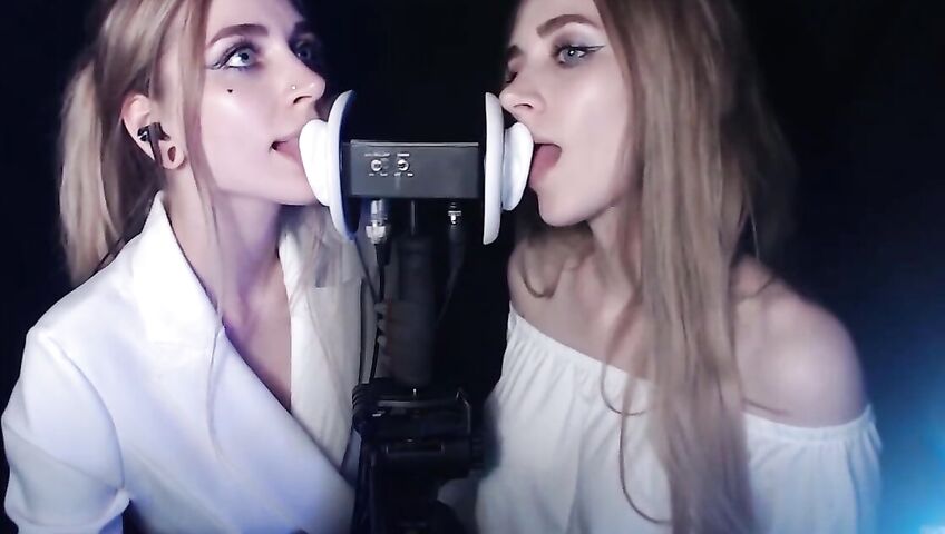 Asmr Kotya Twin Ear Licking Patreon Video
