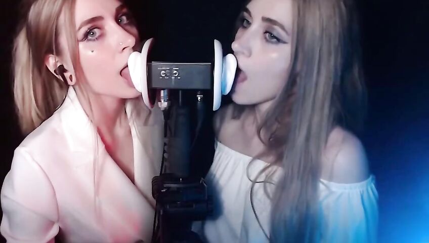 Asmr Kotya Twin Ear Licking Patreon Video
