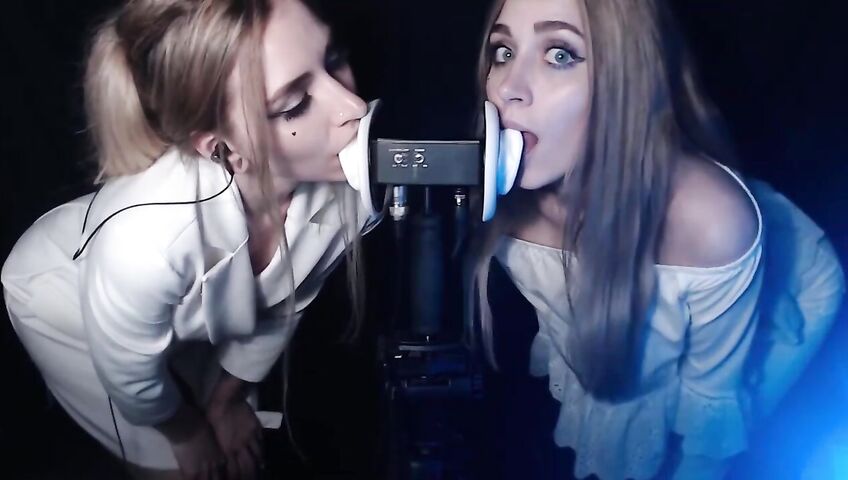 Asmr Kotya Twin Ear Licking Patreon Video