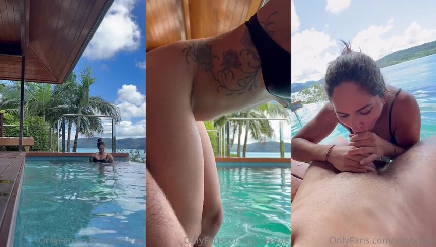Aspen Rae Pov Pool Blowjob Fuck PPV