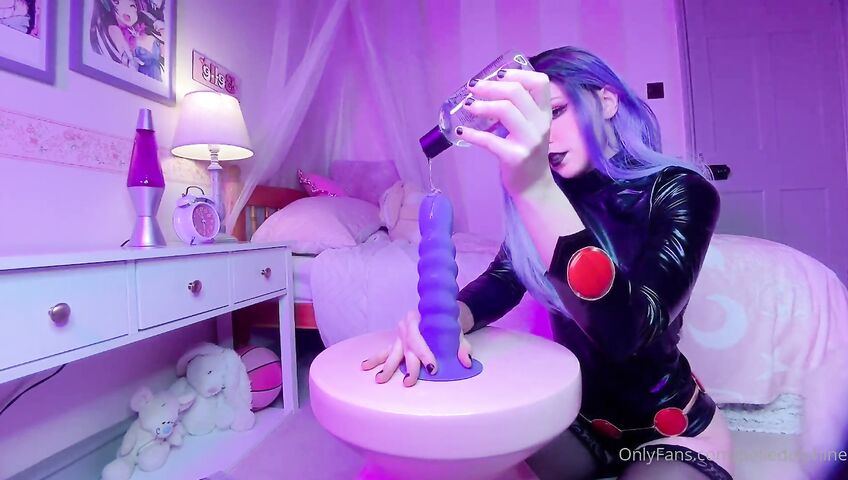 Belle Delphine Raven Riding Dildo Fuck PPV Onlyfans Video 1abc
