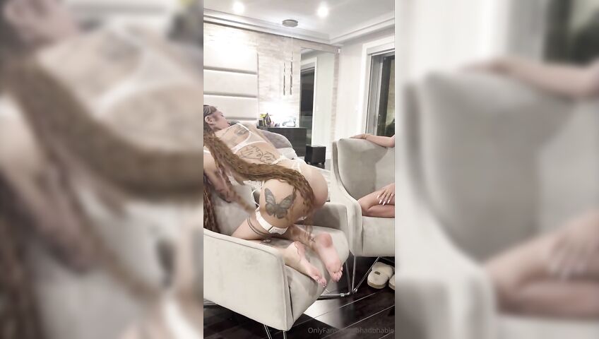 Bhad Bhabie Camilla Araujo Bedroom Lingerie Tease Video 1