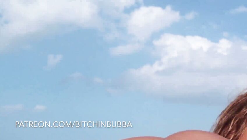 Bitchinbubba Nude Public Beach Pussy Patreon Video 1