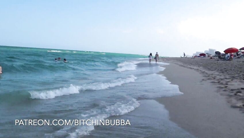 Bitchinbubba Nude Public Beach Pussy Patreon Video 1