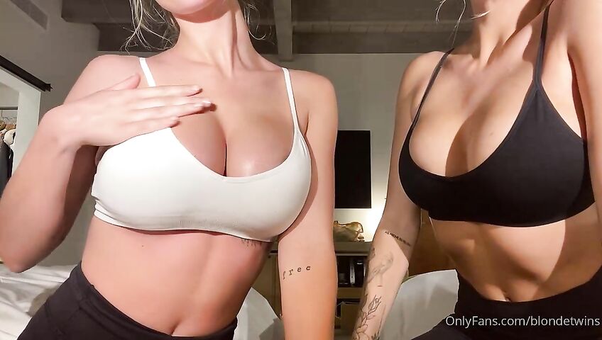 Blondetwins Onlyfans Sweaty Body After Workout 2a