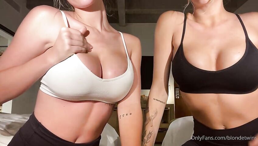 Blondetwins Onlyfans Sweaty Body After Workout 2a
