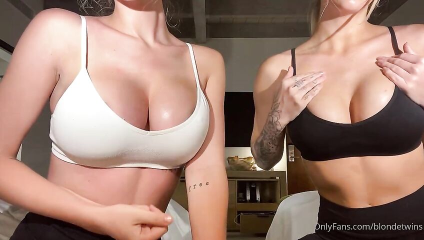 Blondetwins Onlyfans Sweaty Body After Workout 2a