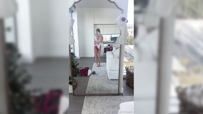 Breckie Hill Boobs See Through Selfie PPV Hijklm