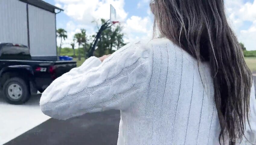 Bryce Adams Gets Fucked In The Driveway Ba