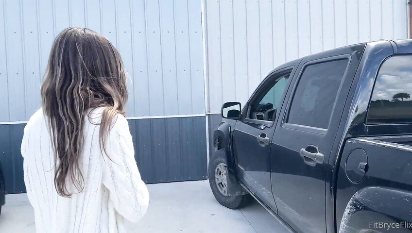 Bryce Adams Gets Fucked In The Driveway Ba