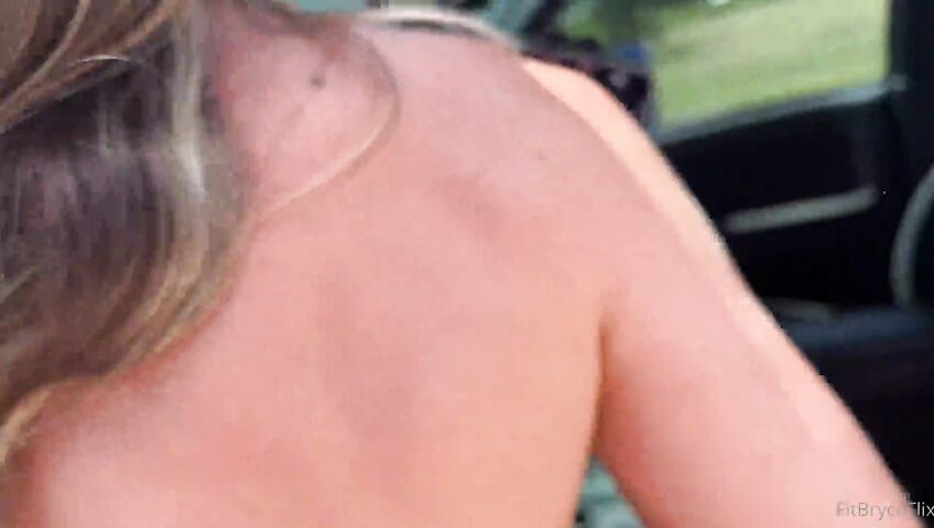 Bryce Adams Gets Fucked In The Driveway Ba