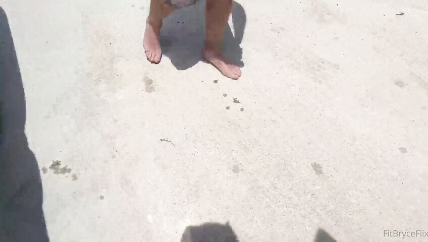 Bryce Adams Gets Fucked In The Driveway Ba