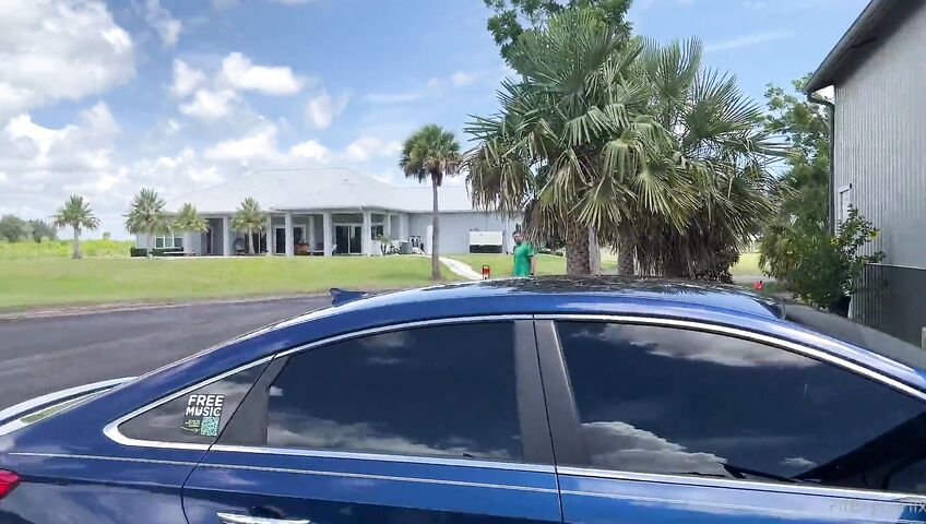 Bryce Adams Gets Fucked In The Driveway Ba