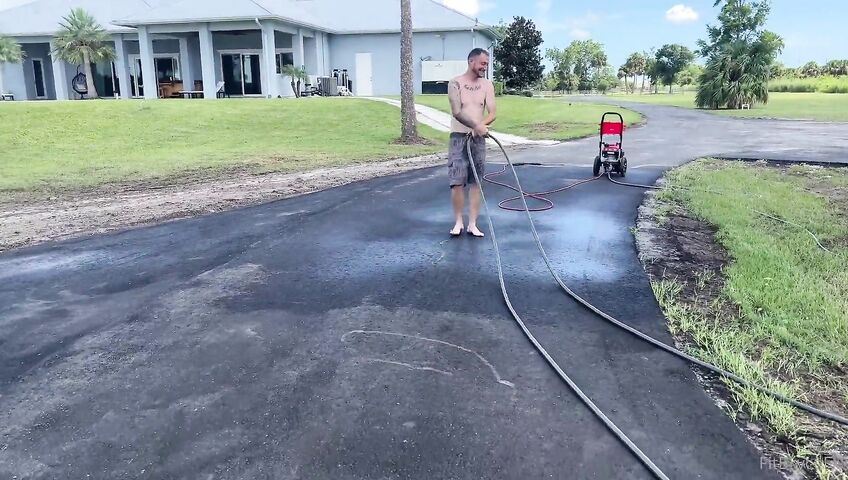 Bryce Adams Gets Fucked In The Driveway Ba