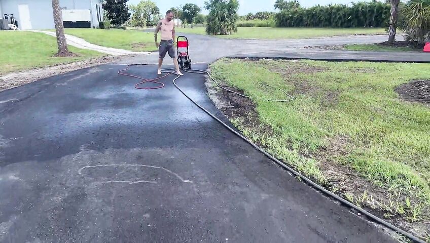 Bryce Adams Gets Fucked In The Driveway Ba