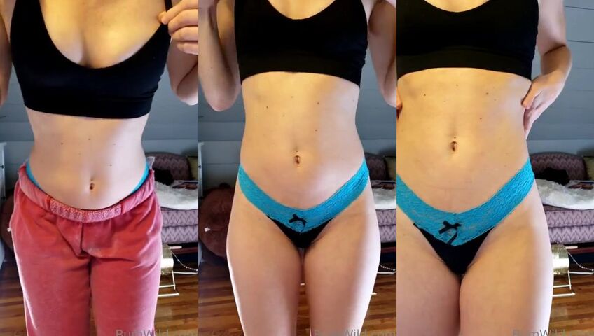 Bum Wild Onlyfans Black Thong