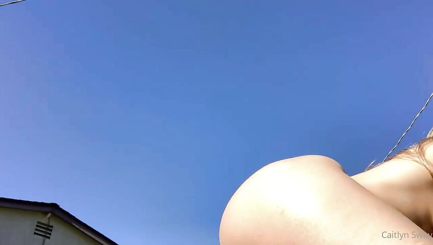 Caitlyn Sway Nude Outdoor Tease