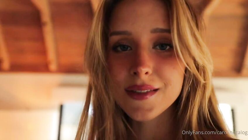 Caroline Zalog Christmas See Through Lingeries