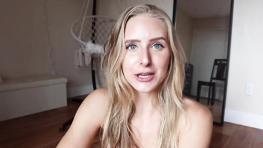 Caroline Zalog Sexy Lewd Tanning Routine A