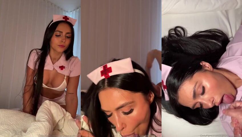 Caryn Beaumont Sexy Nurse Riding With Butt Plugd