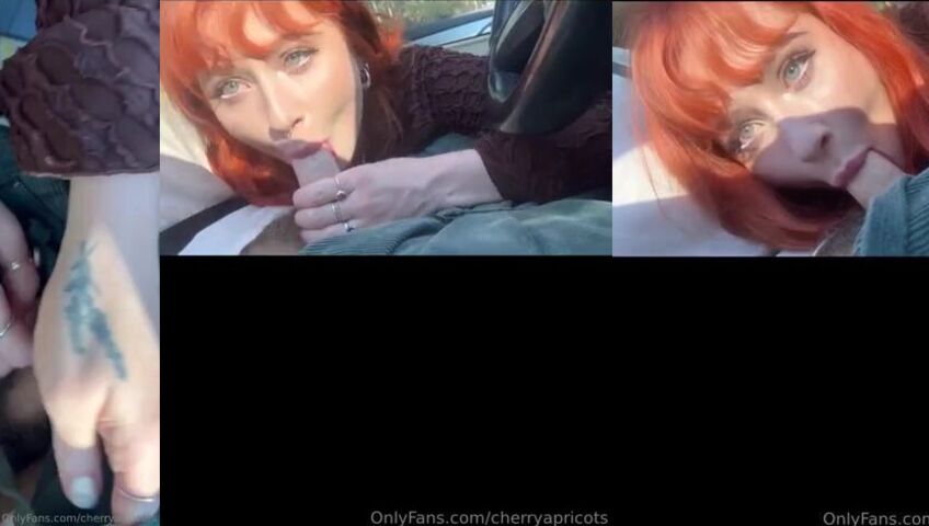 Cherry Apricots Bg Car Blowjob PPV