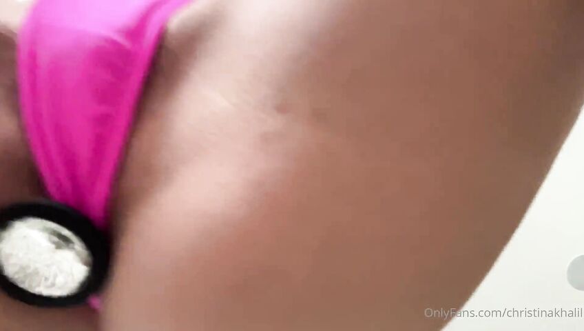 Christina Khalil Close Up Butt Plug