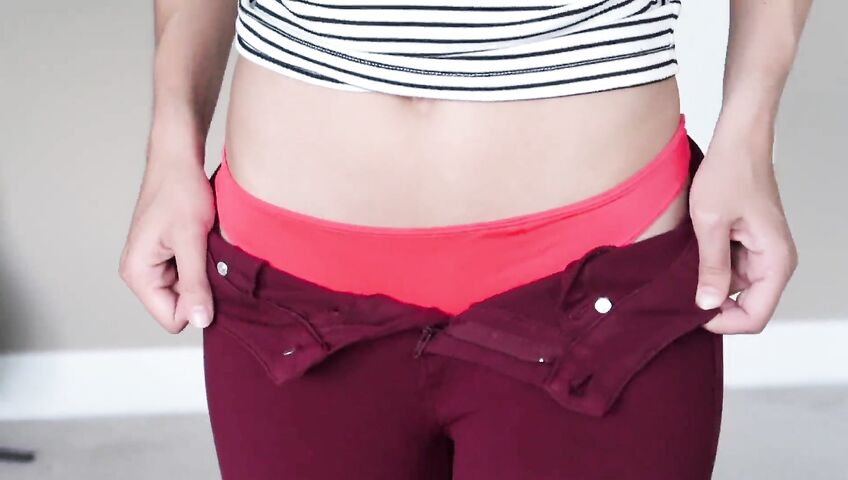 Christina Khalil Striptease Try On