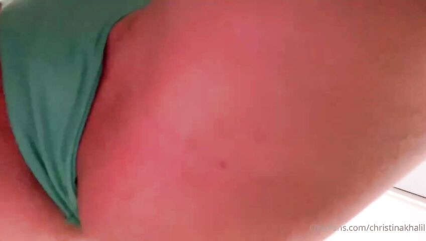 Christina Khalil Thongs Boyshorts Try Video