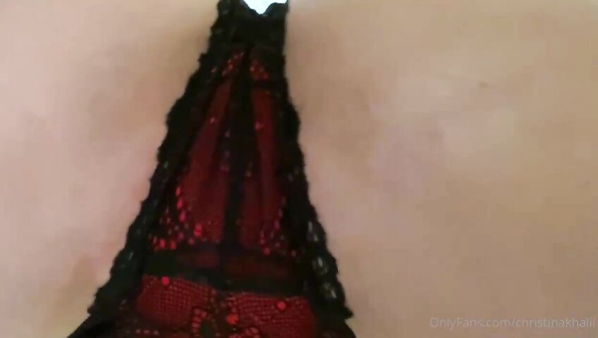 Christina Khalil Thongs Boyshorts Try Video