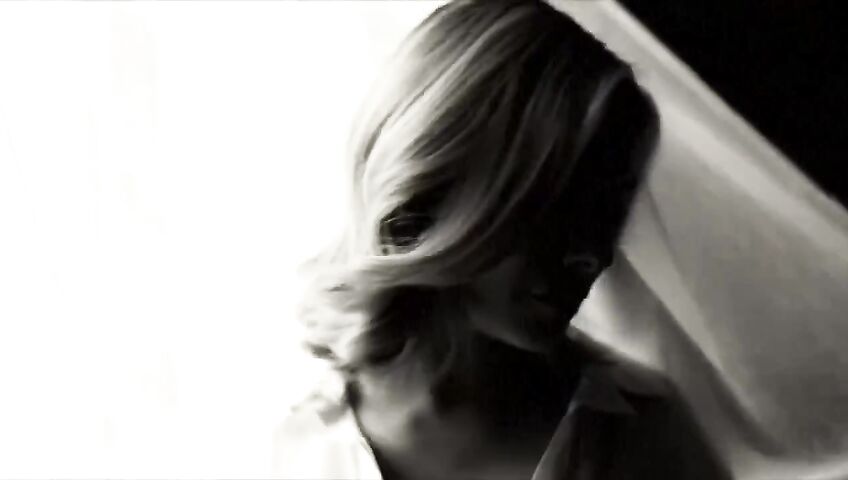 Clara Morgane Nude Topless Black Lingerie Tease