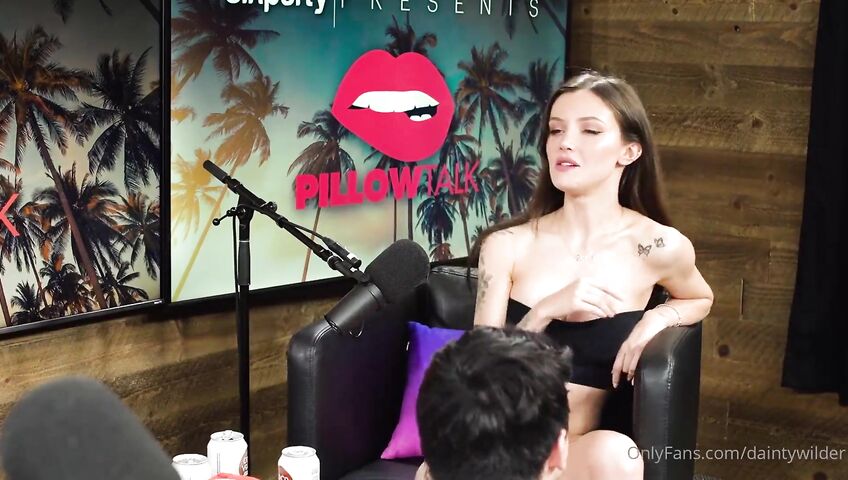 Dainty Wilder Pillow Talk Squirting On Podcast 2defa1